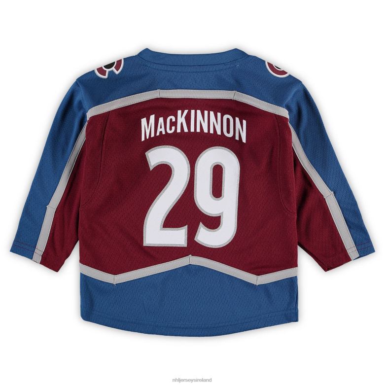 NHL Toddler Colorado Avalanche Nathan Mackinnon Burgundy Home Replica Player Jersey D002V433 Clothing