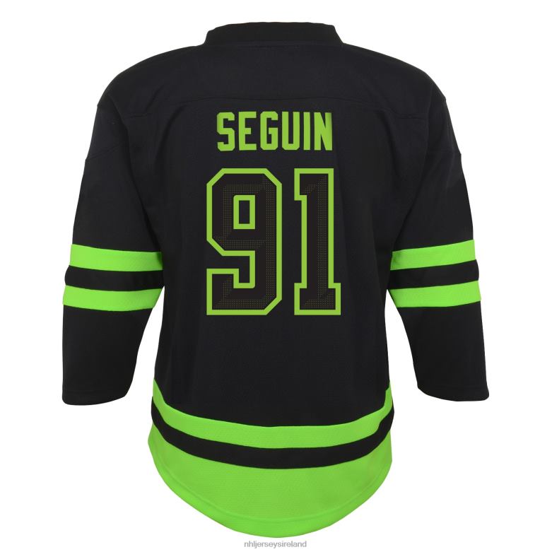 NHL Toddler Dallas Stars Tyler Seguin Black 2020/21 Alternate Replica Player Jersey D002V747 Clothing