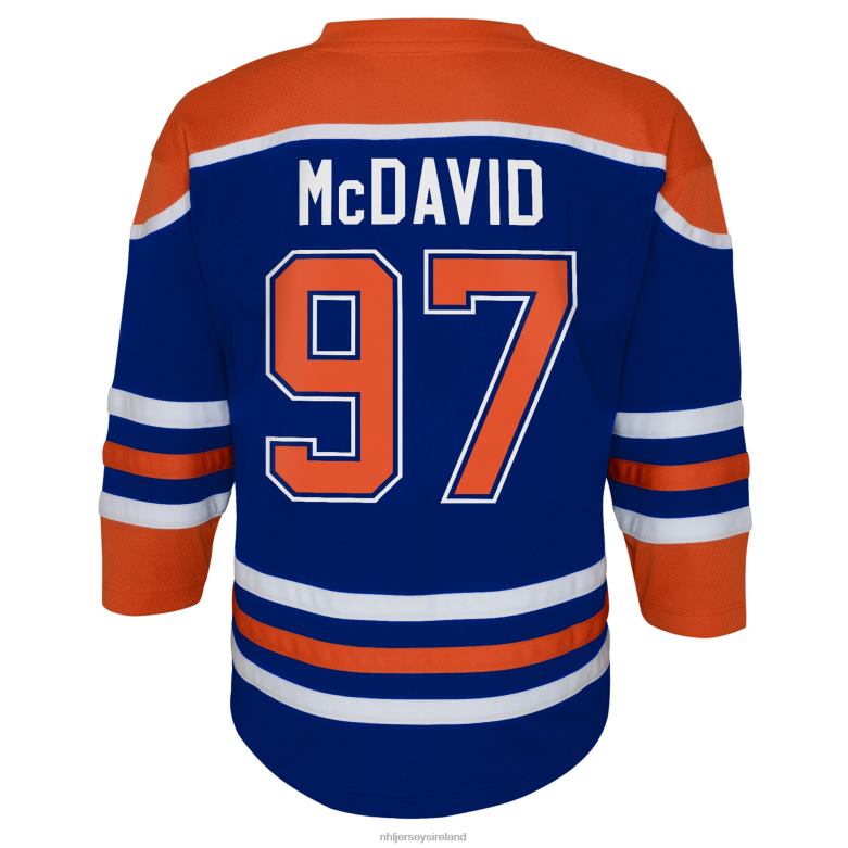 NHL Toddler Edmonton Oilers Connor Mcdavid Royal Home Replica Player Jersey D002V697 Clothing