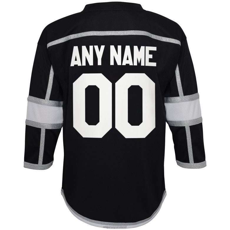 NHL Toddler Los Angeles Kings Black 2020/21 Home Replica Custom Jersey D002V429 Clothing