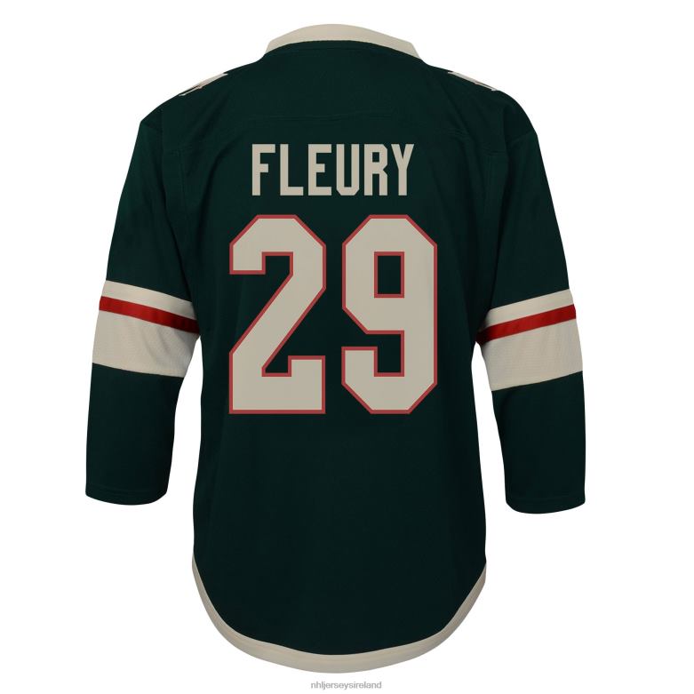 NHL Toddler Minnesota Wild Marc-Andre Fleury Green Home Replica Player Jersey D002V605 Clothing