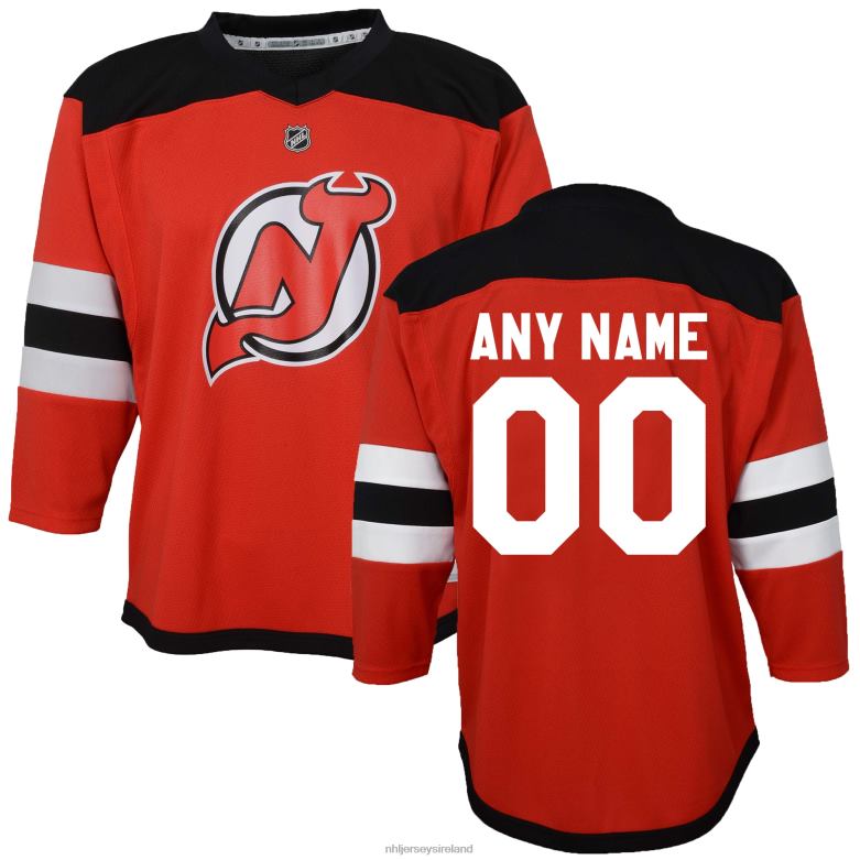 NHL Toddler New Jersey Devils Red Home Replica Custom Jersey D002V841 Clothing