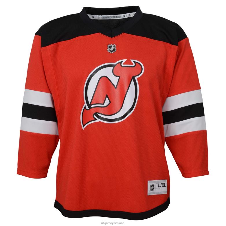 NHL Toddler New Jersey Devils Red Home Replica Jersey D002V752 Clothing