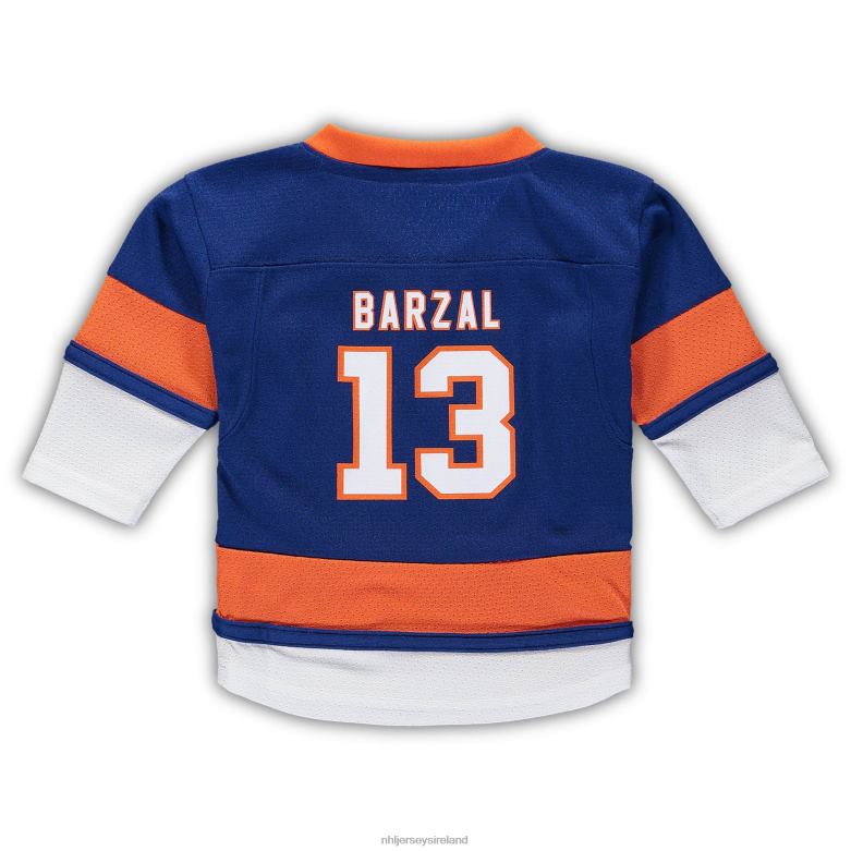 NHL Toddler New York Islanders Mathew Barzal Home Replica Player Jersey D002V920 Clothing