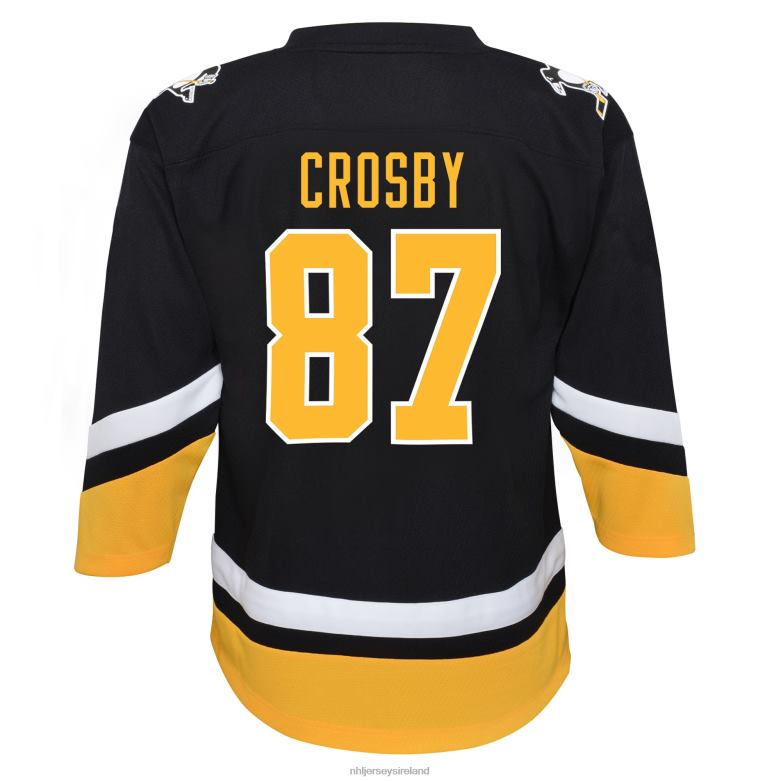 NHL Toddler Pittsburgh Penguins Sidney Crosby Black 2021/22 Alternate Replica Player Jersey D002V621 Clothing
