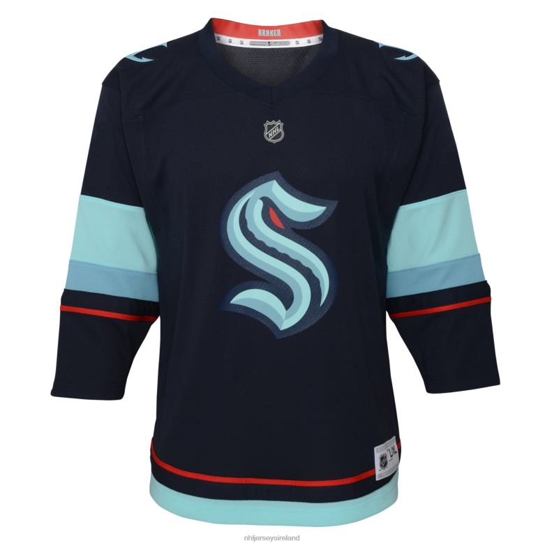NHL Toddler Seattle Kraken Philipp Grubauer Deep Sea Blue Home Replica Player Jersey D002V1396 Clothing