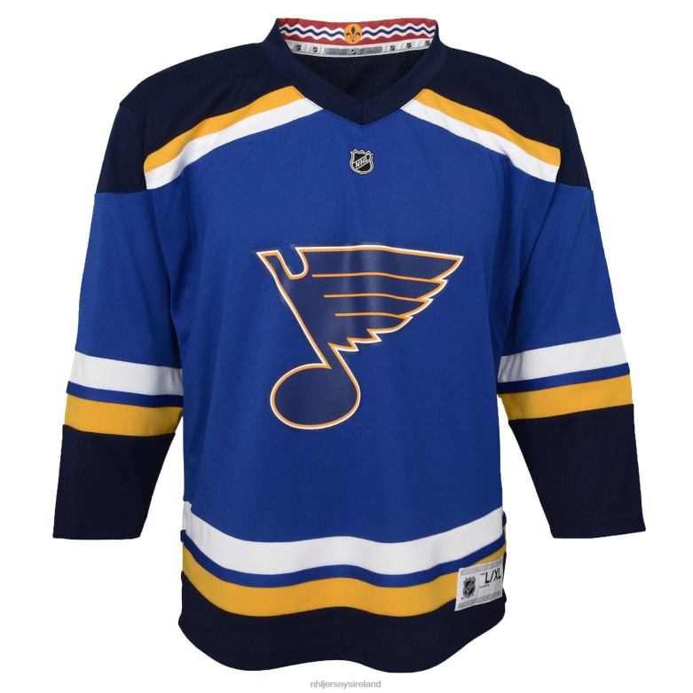 NHL Toddler St Louis Blues Navy Home Replica Custom Jersey D002V1394 Clothing