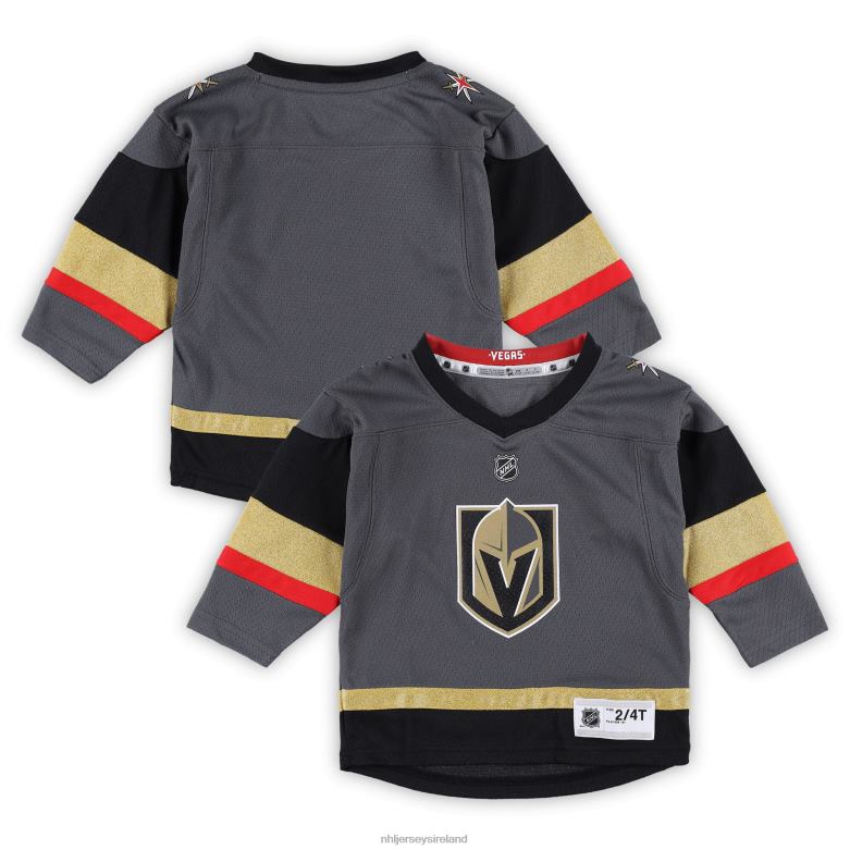 NHL Toddler Vegas Golden Knights Gray 2022/23 Home Replica Jersey D002V795 Clothing