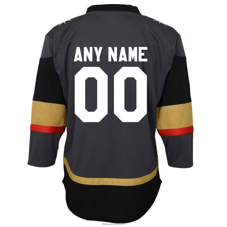NHL Toddler Vegas Golden Knights Gray Alternate Replica Custom Jersey D002V1597 Clothing