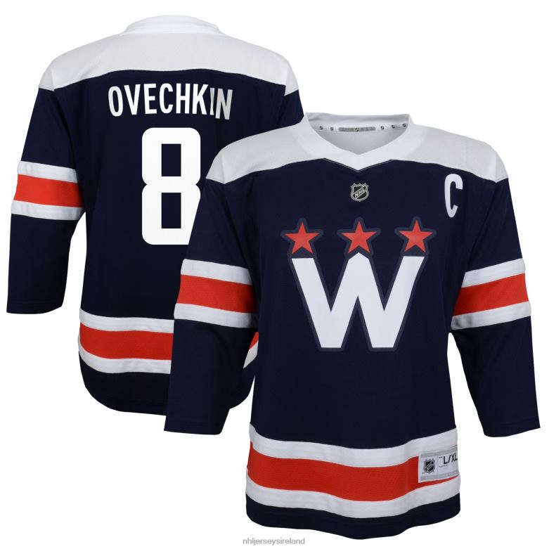NHL Toddler Washington Capitals Alexander Ovechkin Navy 2020/21 Alternate Replica Player Jersey D002V854 Clothing