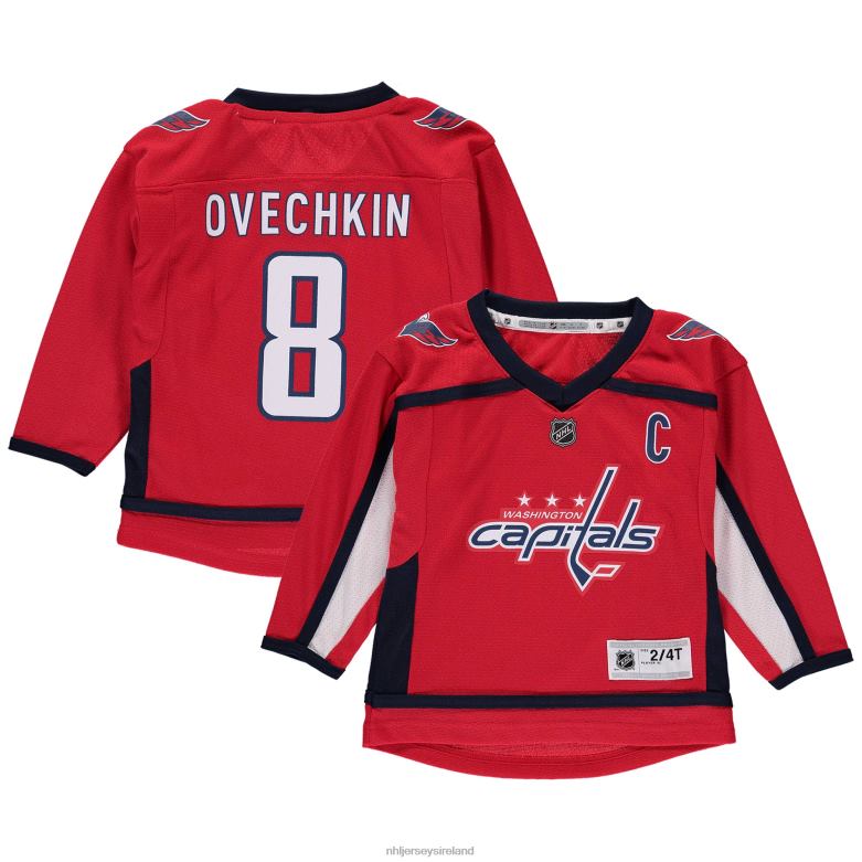 NHL Toddler Washington Capitals Alexander Ovechkin Red Replica Player Jersey D002V692 Clothing