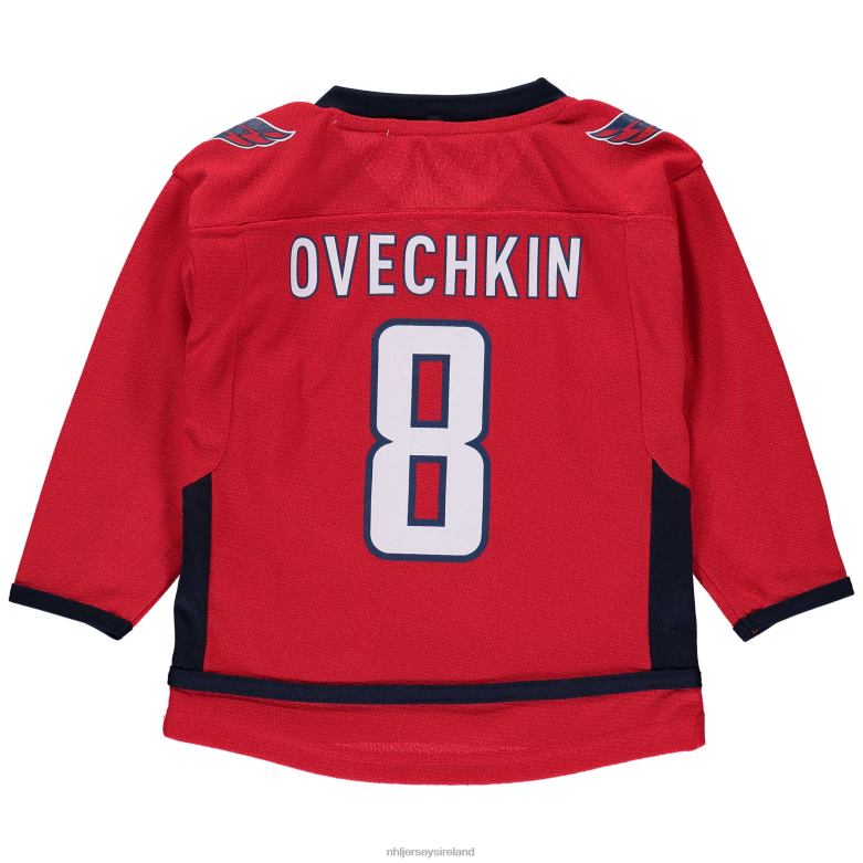 NHL Toddler Washington Capitals Alexander Ovechkin Red Replica Player Jersey D002V692 Clothing