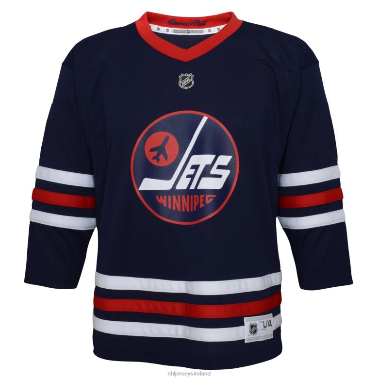 NHL Toddler Winnipeg Jets Navy 2021/22 Alternate Replica Jersey D002V1635 Clothing