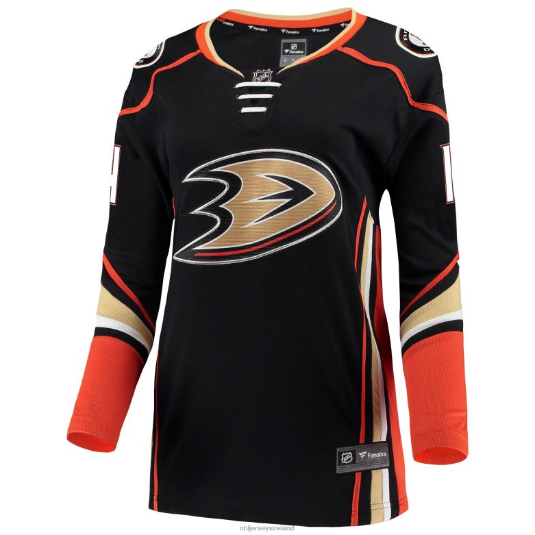 NHL Women Anaheim Ducks Adam Henrique Fanatics Branded Black Breakaway Jersey D002V2098 Clothing