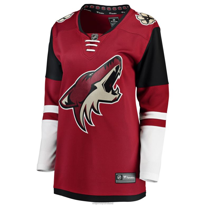NHL Women Arizona Coyotes Fanatics Branded Red Breakaway Home Jersey D002V910 Clothing