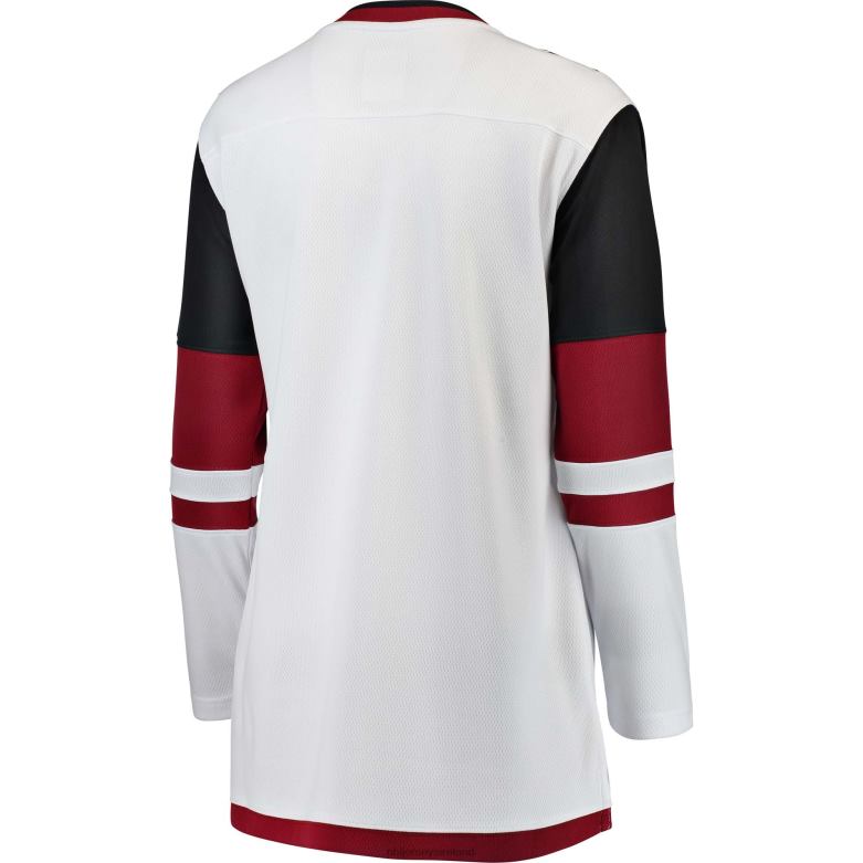 NHL Women Arizona Coyotes Fanatics Branded White Away Breakaway Jersey D002V1715 Clothing