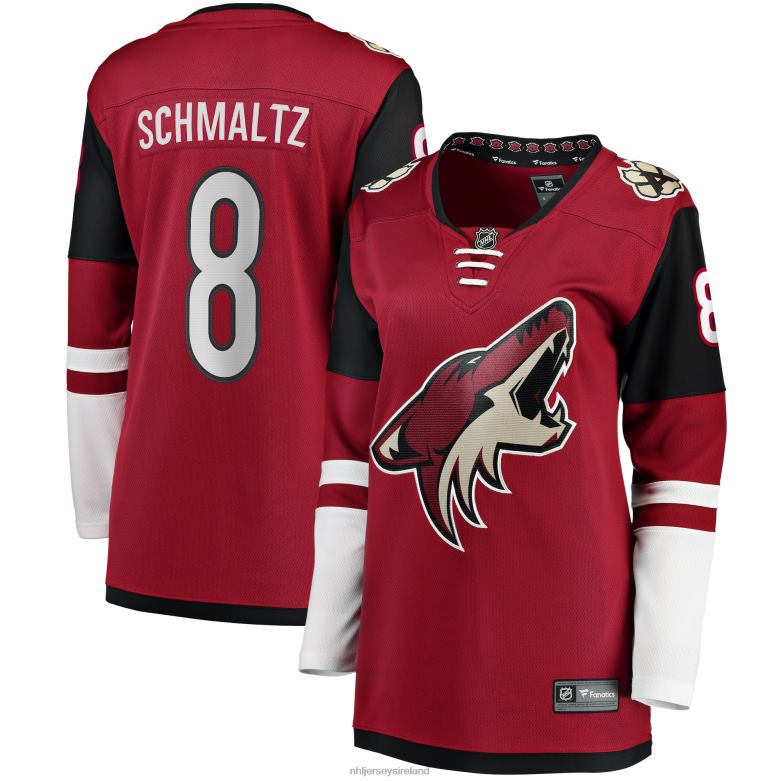 NHL Women Arizona Coyotes Nick Schmaltz Fanatics Branded Garnet Home Breakaway Player Jersey D002V2185 Clothing