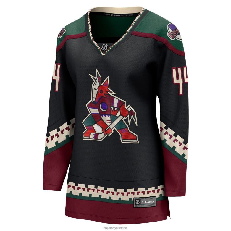 NHL Women Arizona Coyotes Zack Kassian Fanatics Branded Black Home Breakaway Player Jersey D002V2118 Clothing