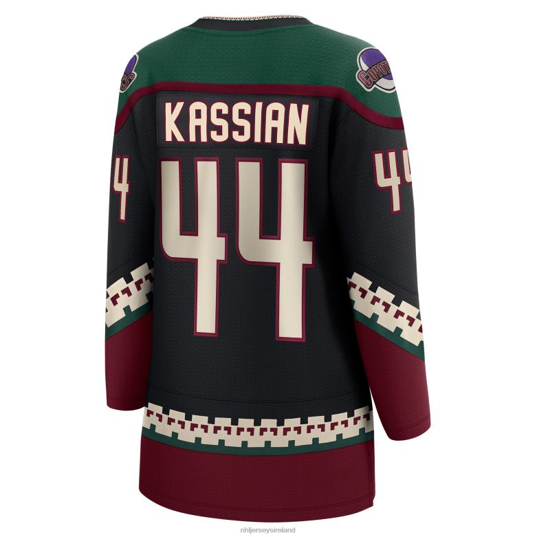 NHL Women Arizona Coyotes Zack Kassian Fanatics Branded Black Home Breakaway Player Jersey D002V2118 Clothing