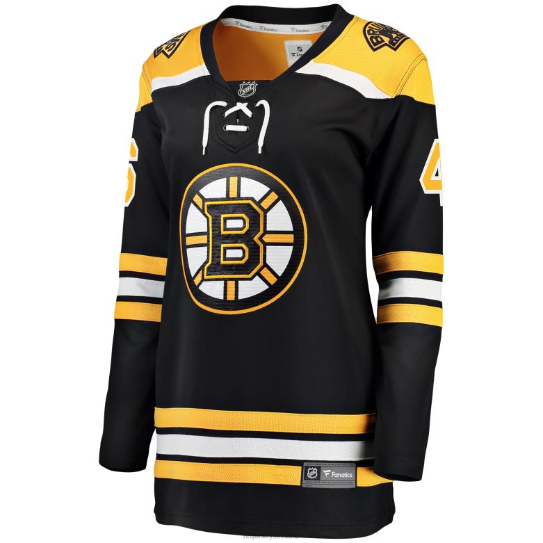 NHL Women Boston Bruins David Krejci Fanatics Branded Black Breakaway Player Jersey D002V805 Clothing