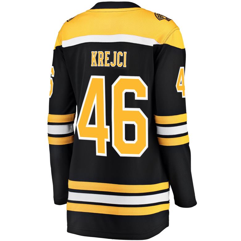 NHL Women Boston Bruins David Krejci Fanatics Branded Black Breakaway Player Jersey D002V805 Clothing