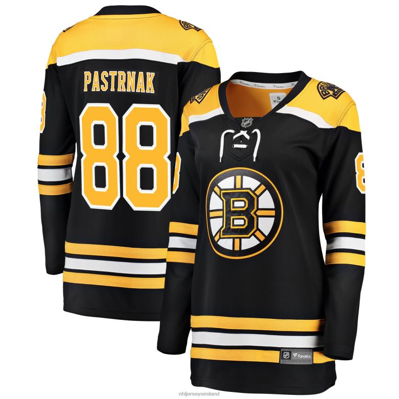 NHL Women Boston Bruins David Pastrnak Fanatics Branded Black Breakaway Player Jersey D002V41 Clothing