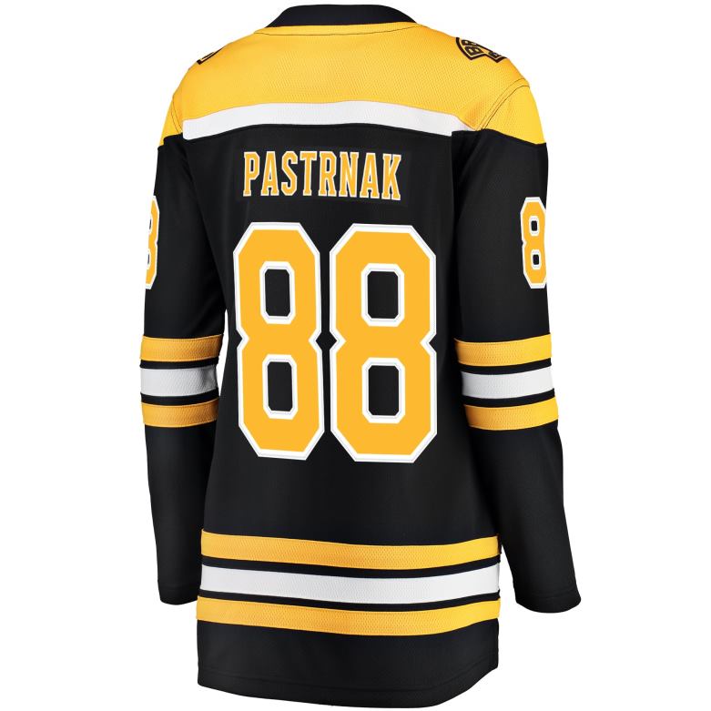 NHL Women Boston Bruins David Pastrnak Fanatics Branded Black Breakaway Player Jersey D002V41 Clothing
