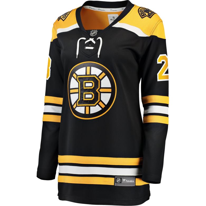 NHL Women Boston Bruins Derek Forbort Fanatics Branded Black Home Breakaway Player Jersey D002V1458 Clothing