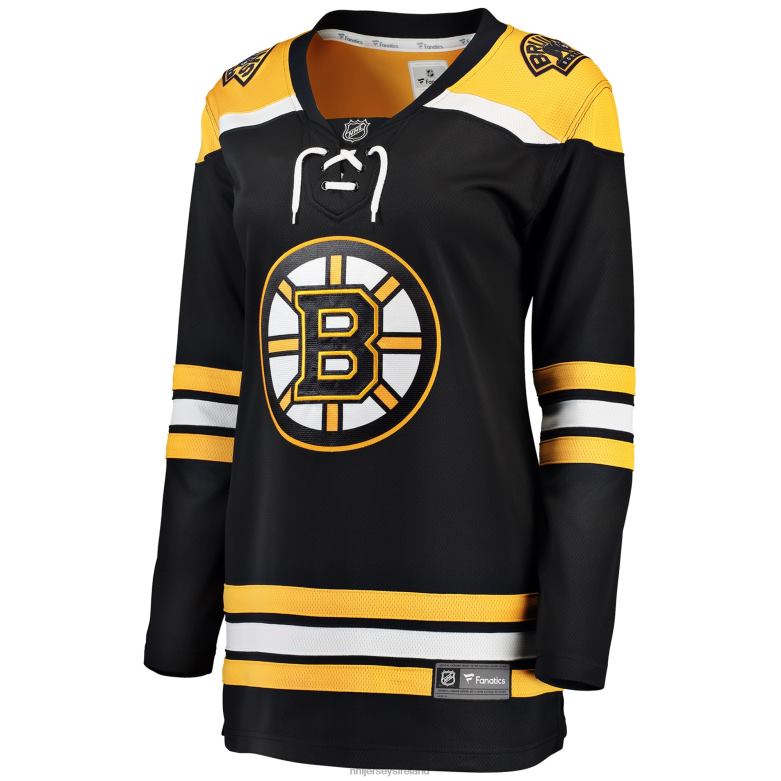 NHL Women Boston Bruins Fanatics Branded Black Breakaway Home Jersey D002V172 Clothing