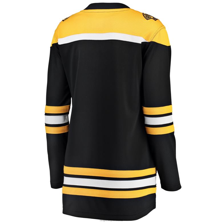 NHL Women Boston Bruins Fanatics Branded Black Breakaway Home Jersey D002V172 Clothing