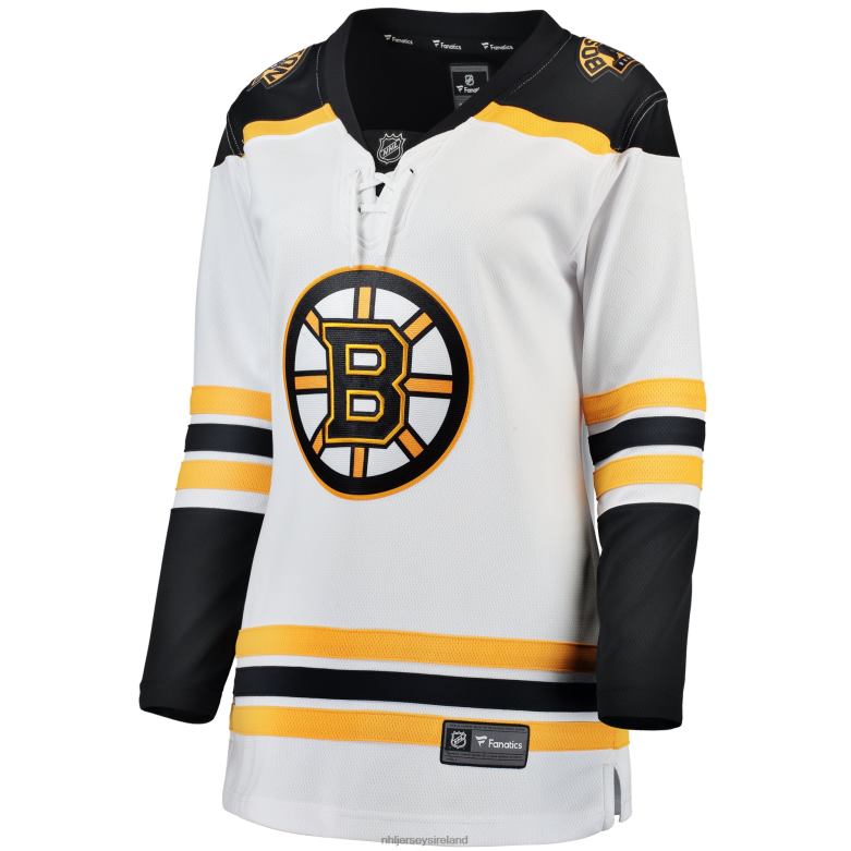 NHL Women Boston Bruins Fanatics Branded White Away Breakaway Jersey D002V760 Clothing
