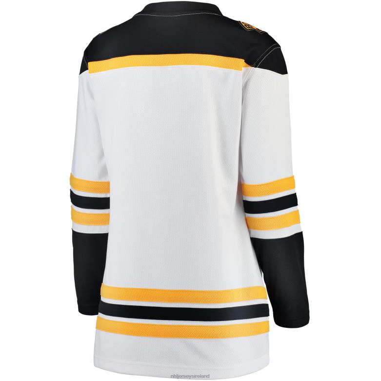 NHL Women Boston Bruins Fanatics Branded White Away Breakaway Jersey D002V760 Clothing