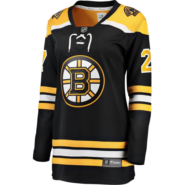 NHL Women Boston Bruins Hampus Lindholm Fanatics Branded Black Home Breakaway Player Jersey D002V1957 Clothing