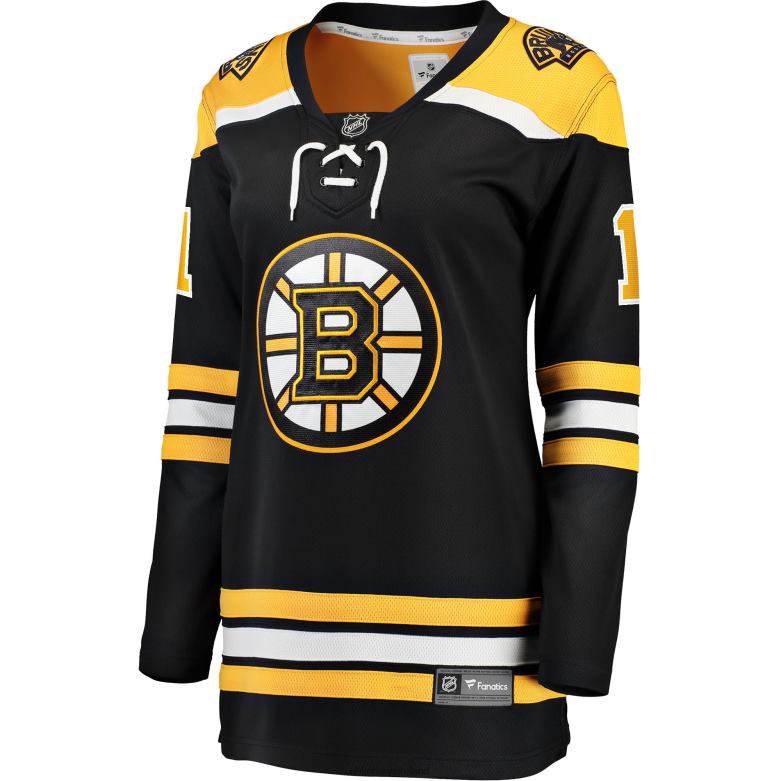 NHL Women Boston Bruins Jeremy Swayman Fanatics Branded Black 2017/18 Home Breakaway Jersey D002V476 Clothing