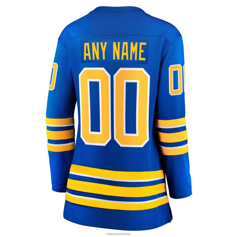 NHL Women Buffalo Sabres Fanatics Branded Royal 2020/21 Home Breakaway Custom Jersey D002V675 Clothing