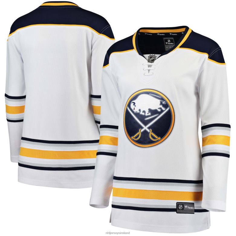 NHL Women Buffalo Sabres Fanatics Branded White Away Breakaway Jersey D002V1005 Clothing