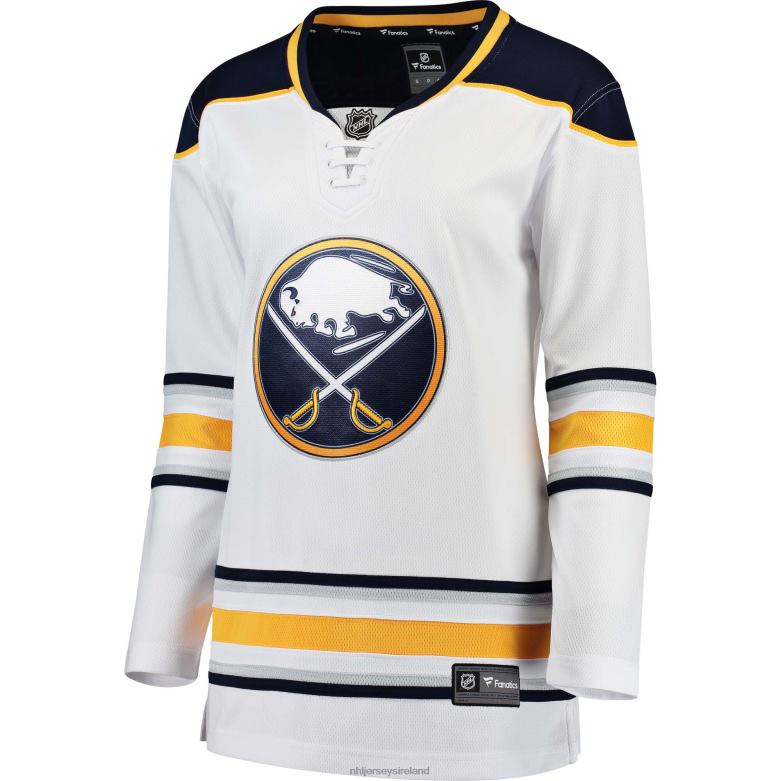 NHL Women Buffalo Sabres Fanatics Branded White Away Breakaway Jersey D002V1005 Clothing