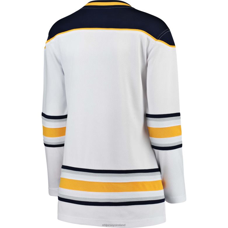 NHL Women Buffalo Sabres Fanatics Branded White Away Breakaway Jersey D002V1005 Clothing