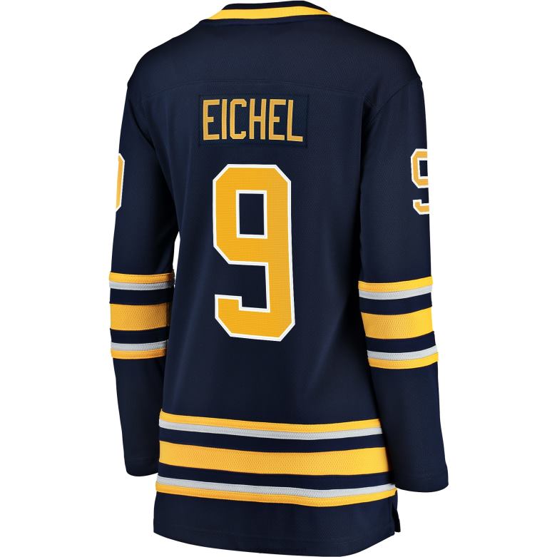 NHL Women Buffalo Sabres Jack Eichel Fanatics Branded Navy Home Premier Breakaway Player Jersey D002V1341 Clothing