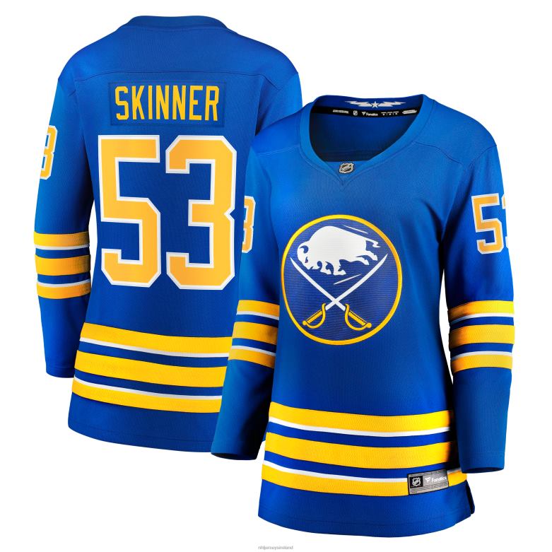 NHL Women Buffalo Sabres Jeff Skinner Fanatics Branded Royal Home Breakaway Jersey D002V1699 Clothing
