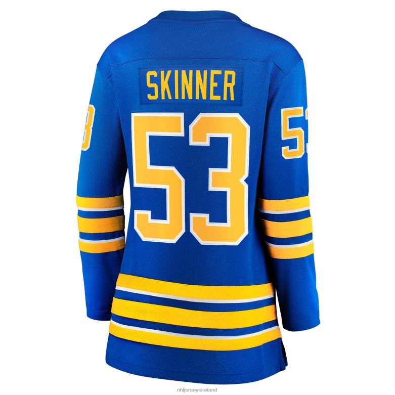NHL Women Buffalo Sabres Jeff Skinner Fanatics Branded Royal Home Premier Breakaway Player Jersey D002V1126 Clothing