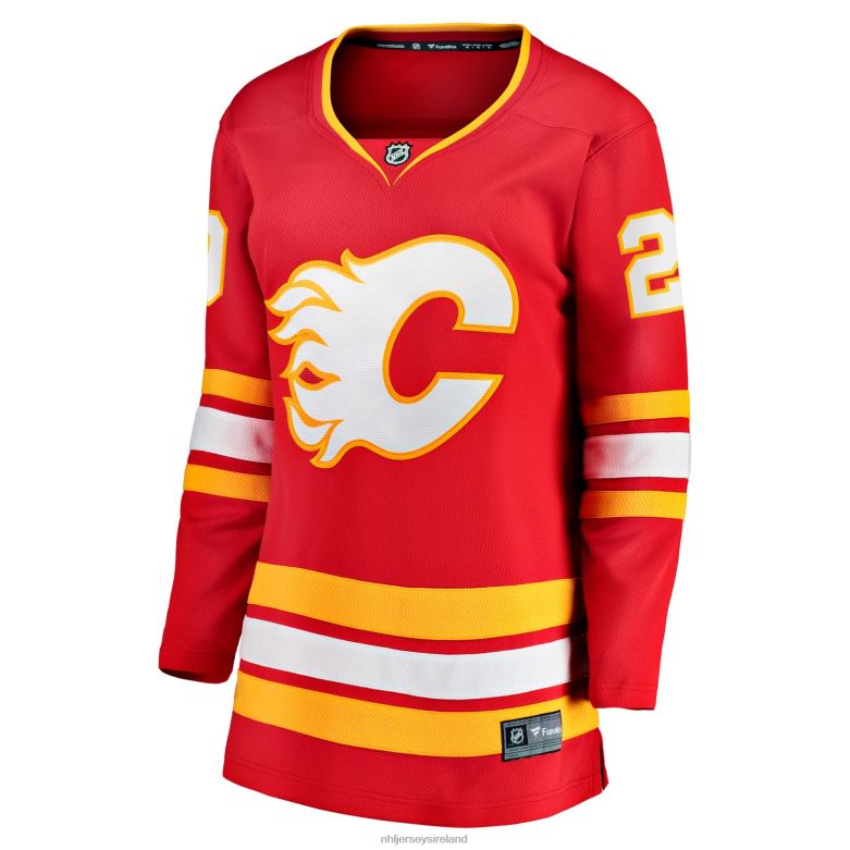 NHL Women Calgary Flames Dillon Dube Fanatics Branded Red Home Breakaway Player Jersey D002V1787 Clothing