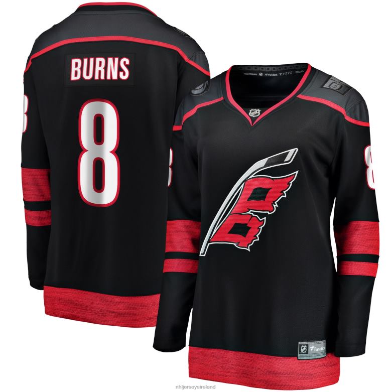 NHL Women Carolina Hurricanes Fanatics Branded Black Home Breakaway Player Jersey D002V661 Clothing