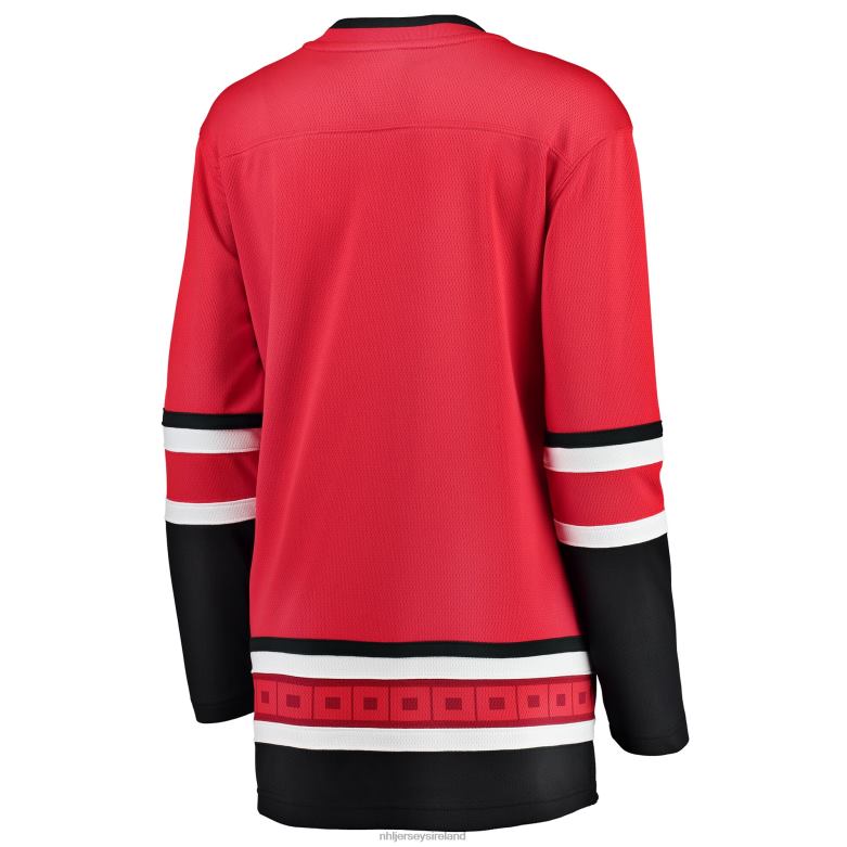 NHL Women Carolina Hurricanes Fanatics Branded Red Breakaway Home Jersey D002V501 Clothing