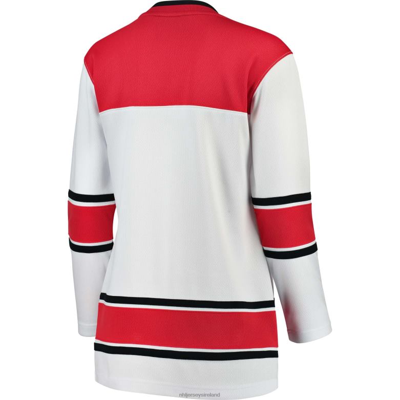 NHL Women Carolina Hurricanes Fanatics Branded White Away Breakaway Jersey D002V997 Clothing