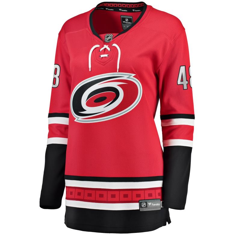 NHL Women Carolina Hurricanes Jordan Martinook Fanatics Branded Red Home Breakaway Player Jersey D002V2171 Clothing