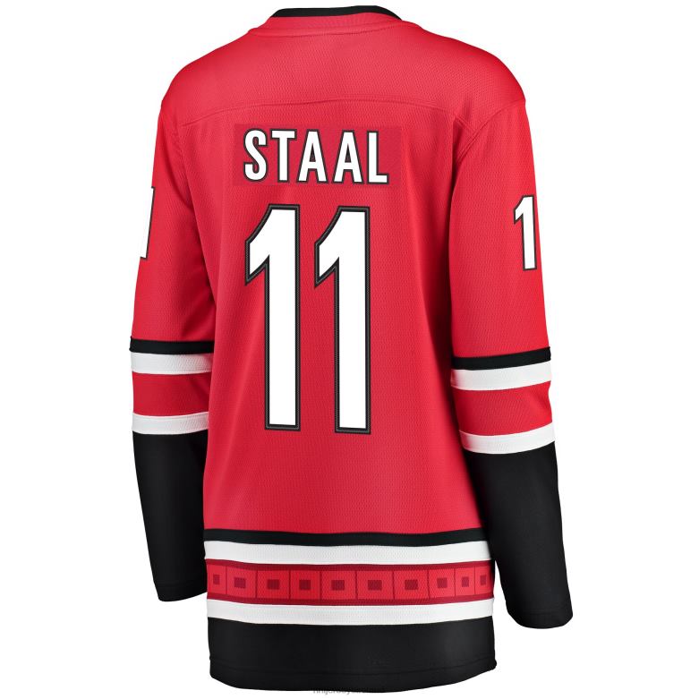 NHL Women Carolina Hurricanes Jordan Staal Fanatics Branded Red Home Breakaway Player Jersey D002V1369 Clothing