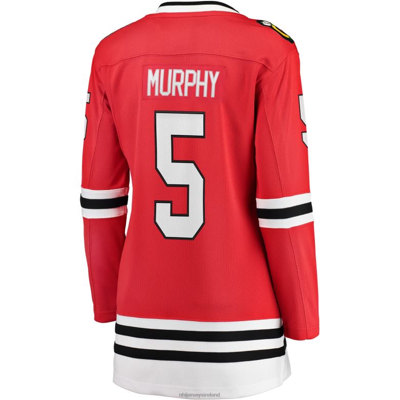 NHL Women Chicago Blackhawks Connor Murphy Fanatics Branded Red Breakaway Player Jersey D002V1857 Clothing