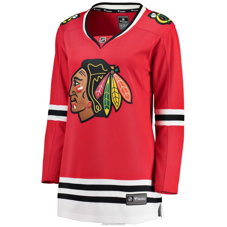 NHL Women Chicago Blackhawks Fanatics Branded Red Breakaway Home Jersey D002V879 Clothing
