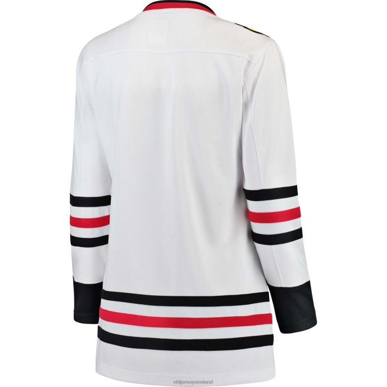 NHL Women Chicago Blackhawks Fanatics Branded White Away Breakaway Jersey D002V1727 Clothing